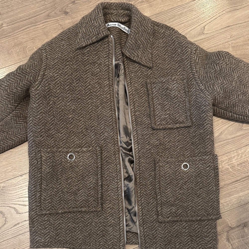 Women's Oversized Brown Jacket - image 5